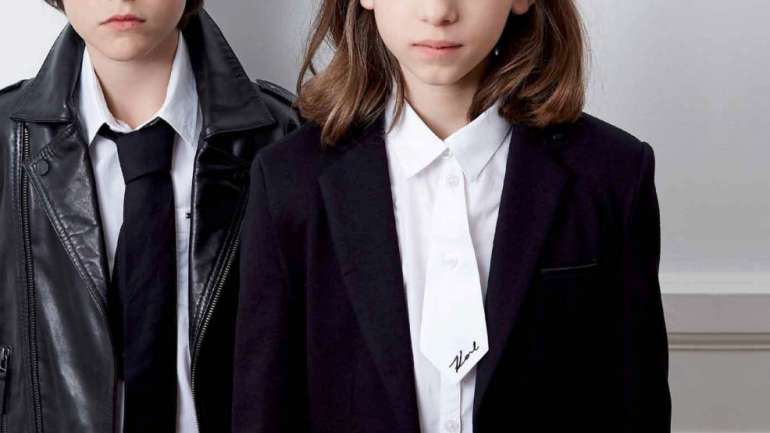 VLC Kids: La primera línea de ropa infantil de Karl Lagerfeld