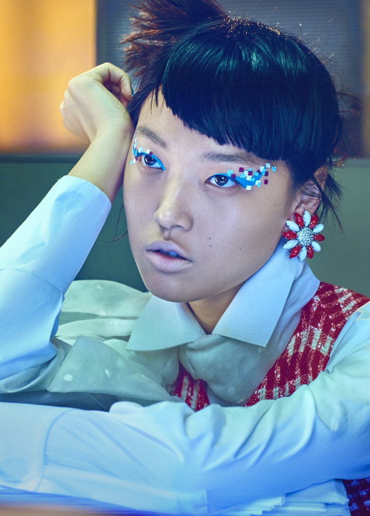 Beauty de oficina en Vogue China, 2015