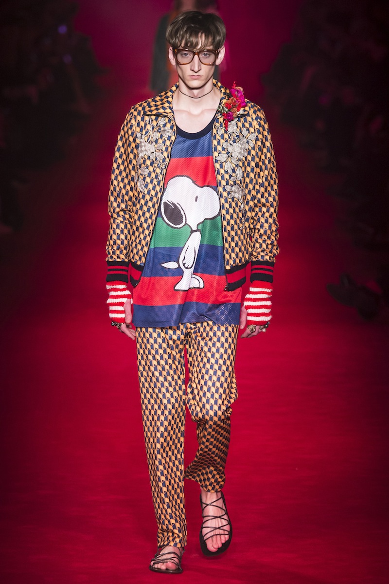 Gucci Menswear F/W 2016: Pop, bordados y muchos colores