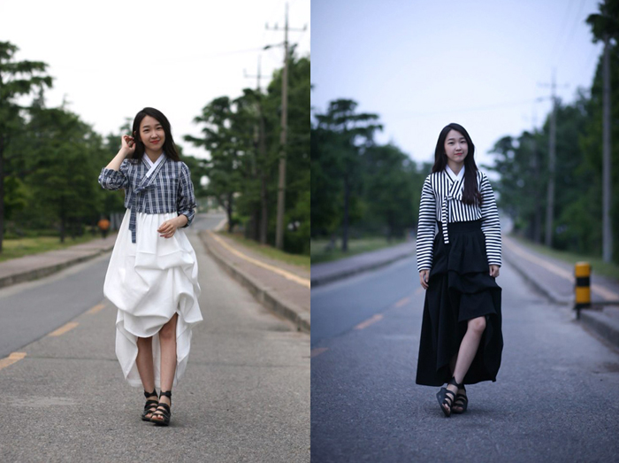 Hanboks modernos de la mano de Hwang Yi Seul