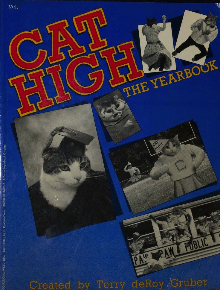 El libro “Cat High: The yearbook”, un mundo de gatos colegiales