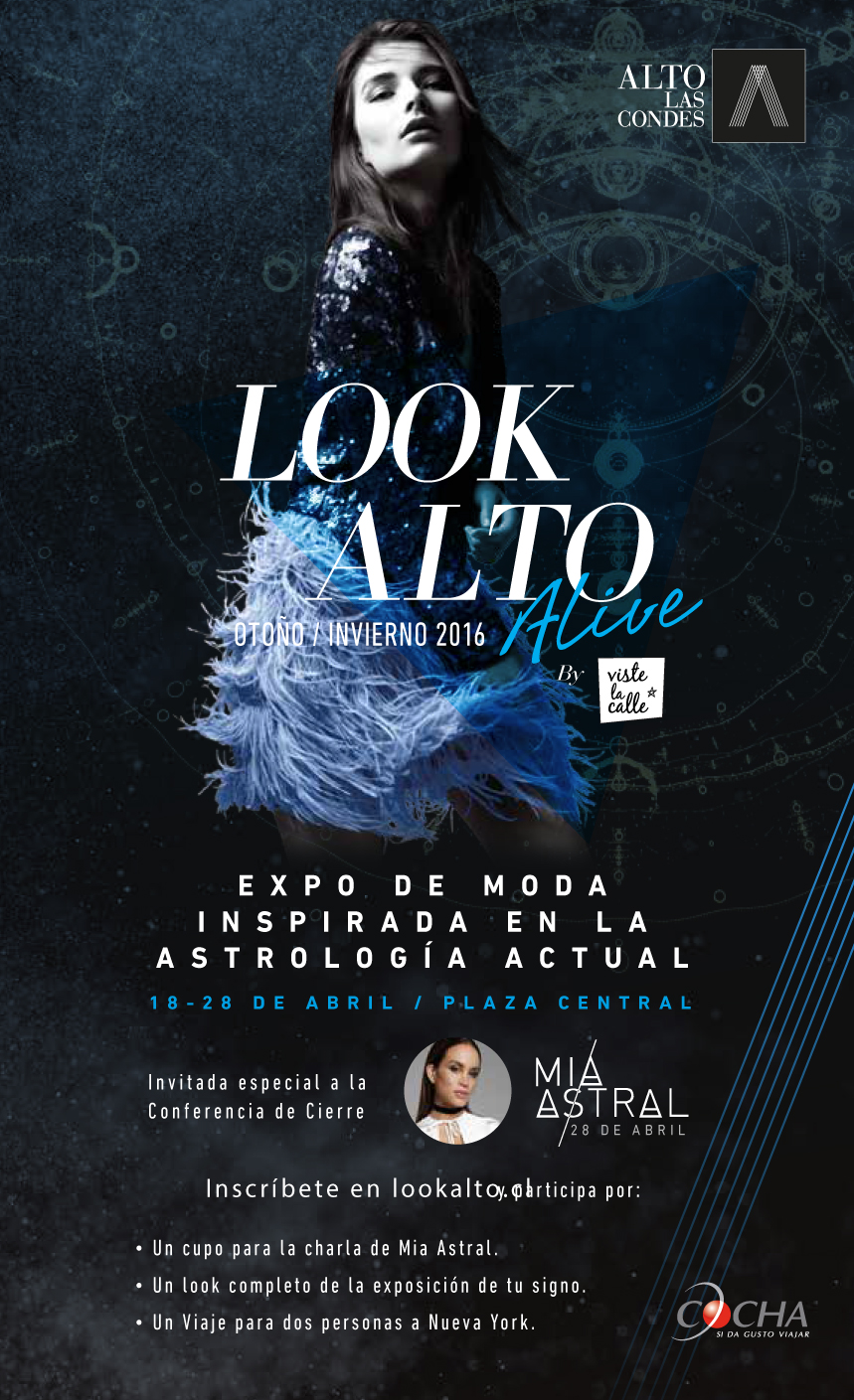 Mia Astral en Look Alto Alive Otoño/Invierno 2016 por VisteLaCalle
