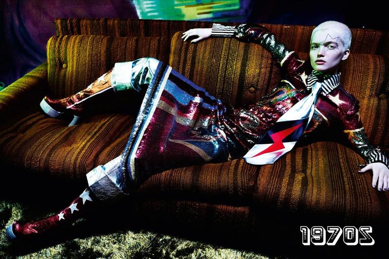 “As Time Goes By”, la editorial de Mario Testino para celebrar los 100 años de Vogue UK