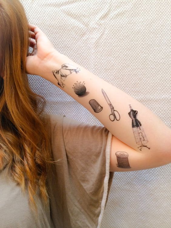 15 tatuajes que encantarán a cualquier fashionista