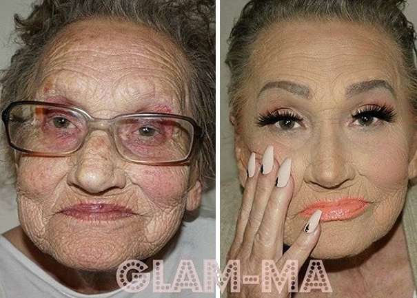 Glam-Ma, la abuela revelación de Instagram que protagoniza tutoriales de maquillaje