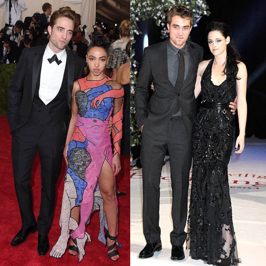 Robert Pattinson-Kristen Stewart v/s Robert Pattinson-FKA Twigs: Un versus para celebrar el cumpleaños del actor