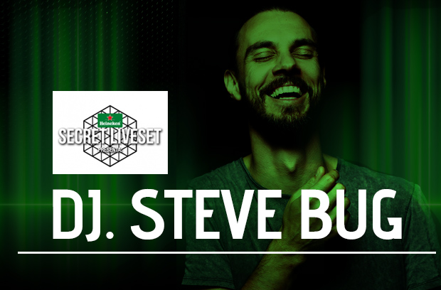 El DJ alemán Steve Bug presente en #SecretLiveSet de Heineken