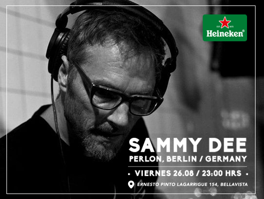 Sammy Dee trae lo mejor de la música electrónica junto a #HeinekenLife