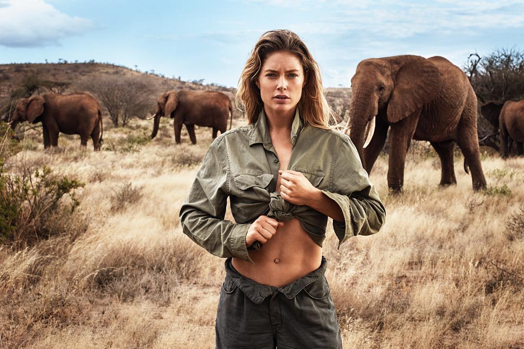 El mundo de la moda se une en campaña para salvar a los elefantes