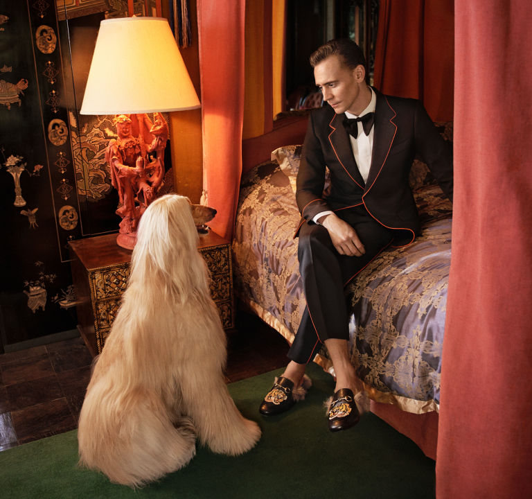 Tom Hiddleston es el nuevo modelo de Gucci