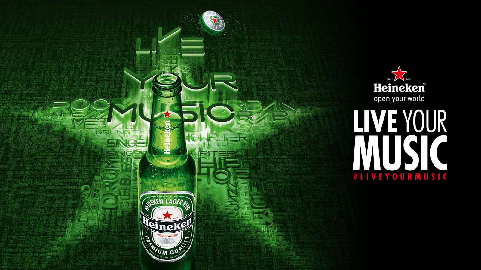 #HeinekenLife te invita a #LiveYourMusic