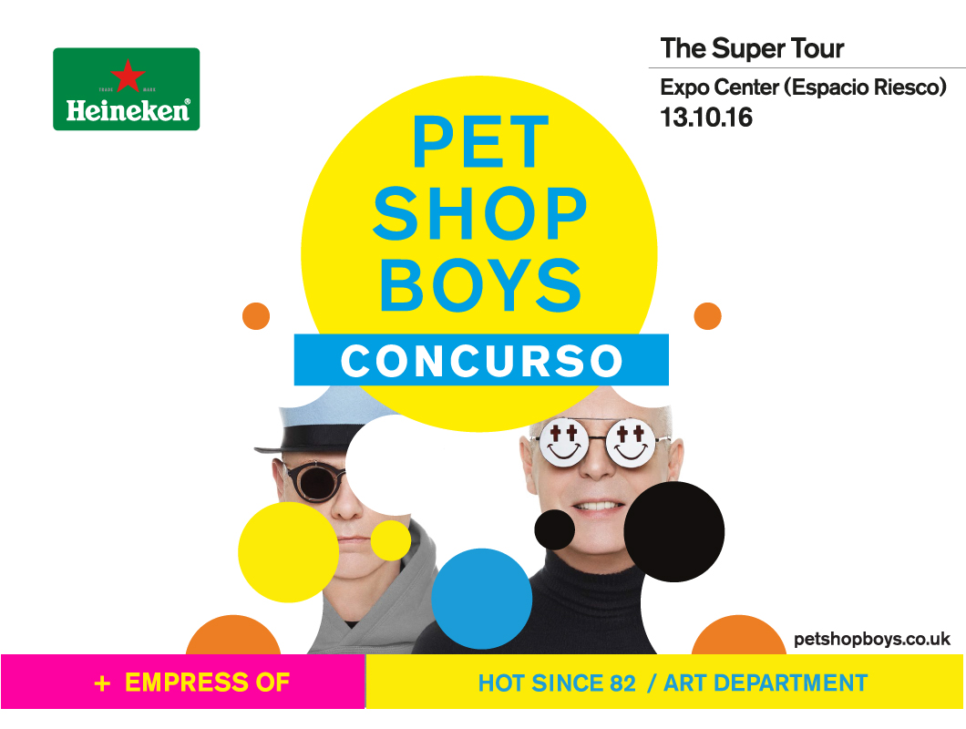 Concurso #HeinekenLife (cerrado): Te llevamos al concierto de Pet Shop Boys