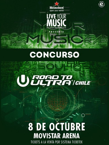 Concurso #HeinekenLife (cerrado): Regalamos entradas para Road to Ultra Festival Santiago