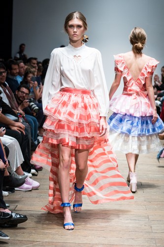 Mexico City Fashion Week: La colección girly con un toque folclórico de Pink Magnolia
