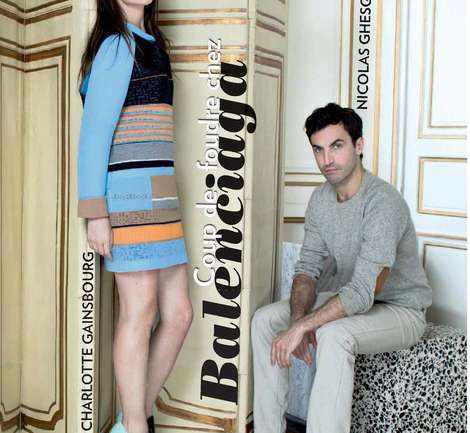 Balenciaga + Charlotte Gainsbourg: La dupla de oro