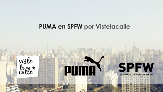 Puma en SPFW por VisteLaCalle día 1