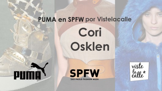 Puma en SPFW por VisteLaCalle: Cori y Osklen