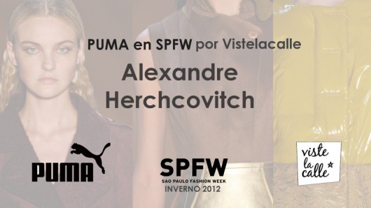 Puma en SPFW por VisteLaCalle: Alexandre Herchovitch
