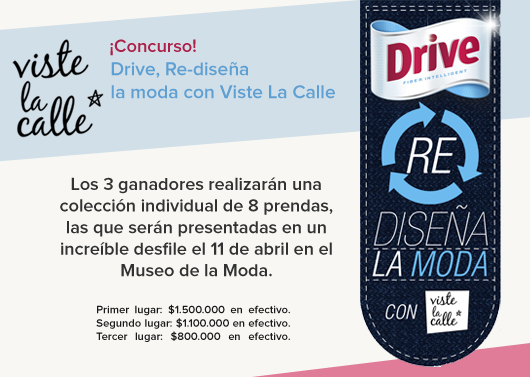 Gran concurso: “Drive Re Diseña la Moda”
