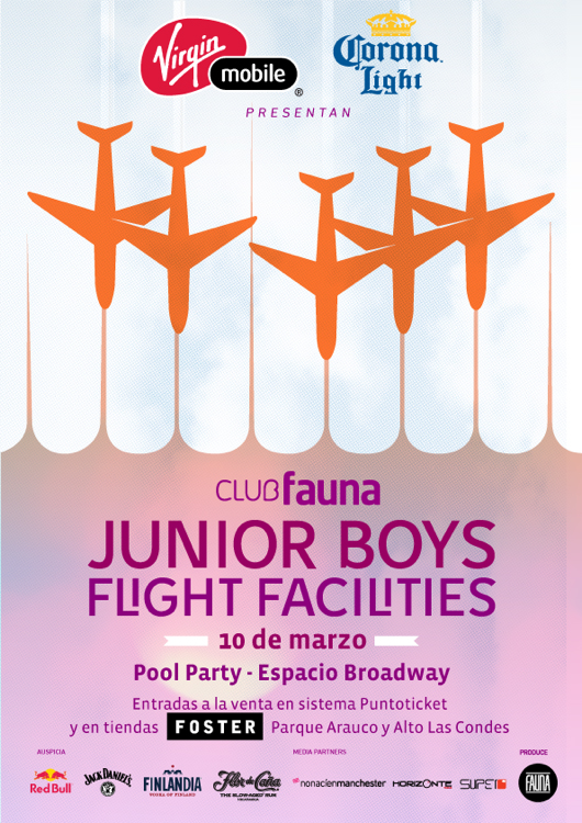 Ganador concurso Foster: Junior Boys y Flight Facilities