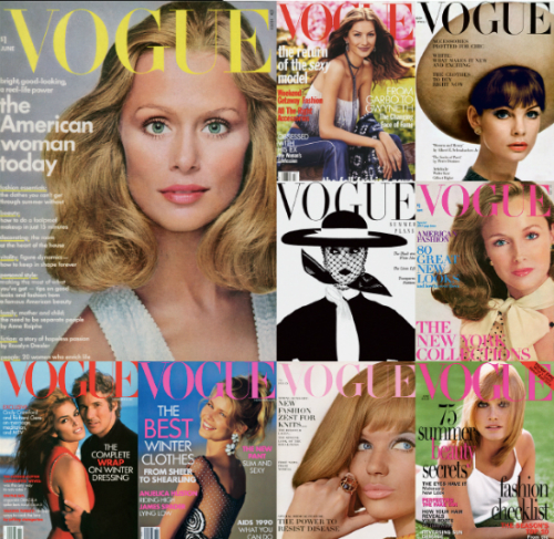 Las modelos del 120 aniversario de Vogue US