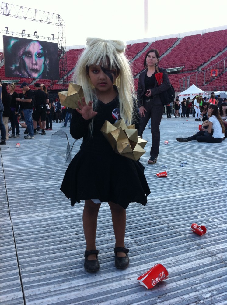 Los looks de los fanáticos de Lady Gaga en su concierto