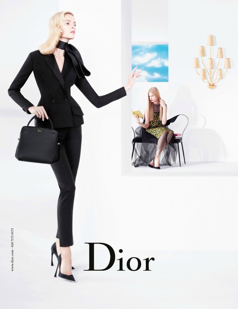 La primera campaña de Raf Simons en Dior