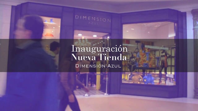 Inauguración de tienda Dimensión Azul en Costanera Center