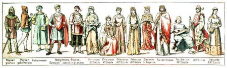 Vestuario Bizantino y Medieval