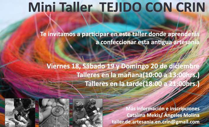 “Feria de Arte y Diseño Reciclado” + Taller Origami y Crin