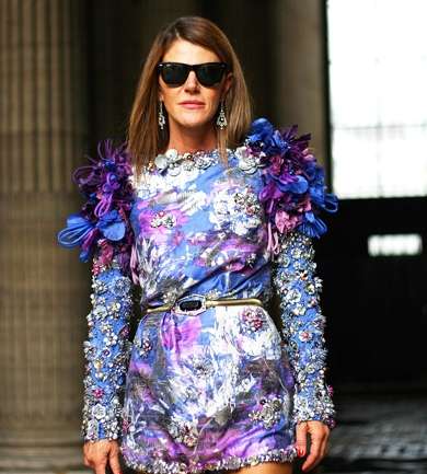 Anna Dello Russo, a la par con Carrie Bradshaw