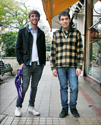 Andres Lennon y Andres Fernandez