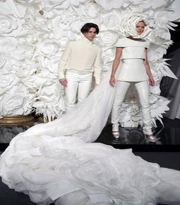 Impresionante: Chanel y el Origami, colección Haute Couture SS09