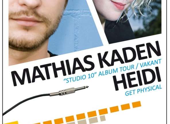 Gana entradas para Mathias Kaden y Heidi, imperdible!