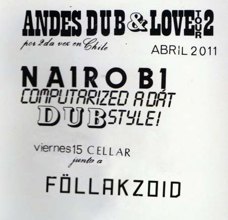 Fiesta Cellar: Nairobi (BS AS), Follakzoid, Cholita Sound, Terry Unplugged y más