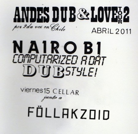 Fiesta Cellar: Nairobi (BS AS), Follakzoid, Cholita Sound, Terry Unplugged y más