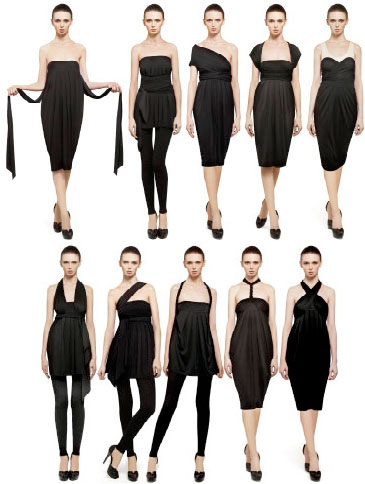 Donna Karan y The Infinity Dress