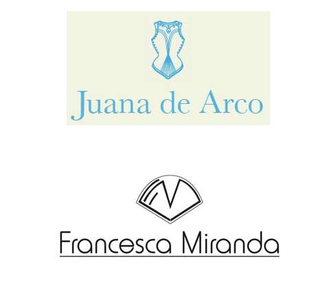 Juana de Arco y Francesca Miranda en Pasarela Raíz Diseño