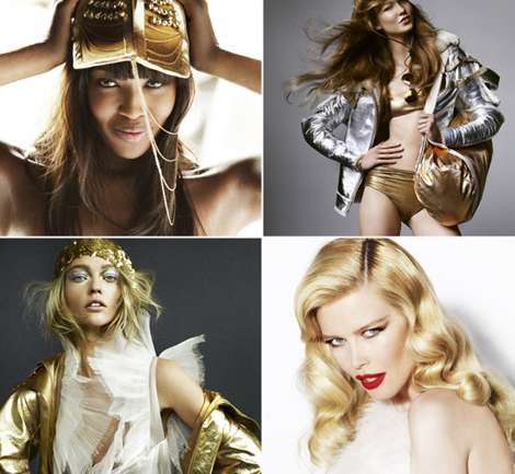 Star Girls por Mario Testino