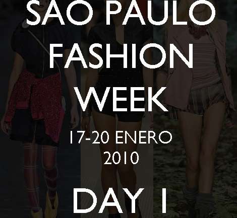 Sao Paulo Fashion Week: Cavalera, Colcci, FH POR FAUSE HATEN, Mario Queiroz, Priscilla Darlot y Rosa Chá.