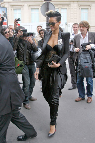 Rihanna en el Fashion Week París