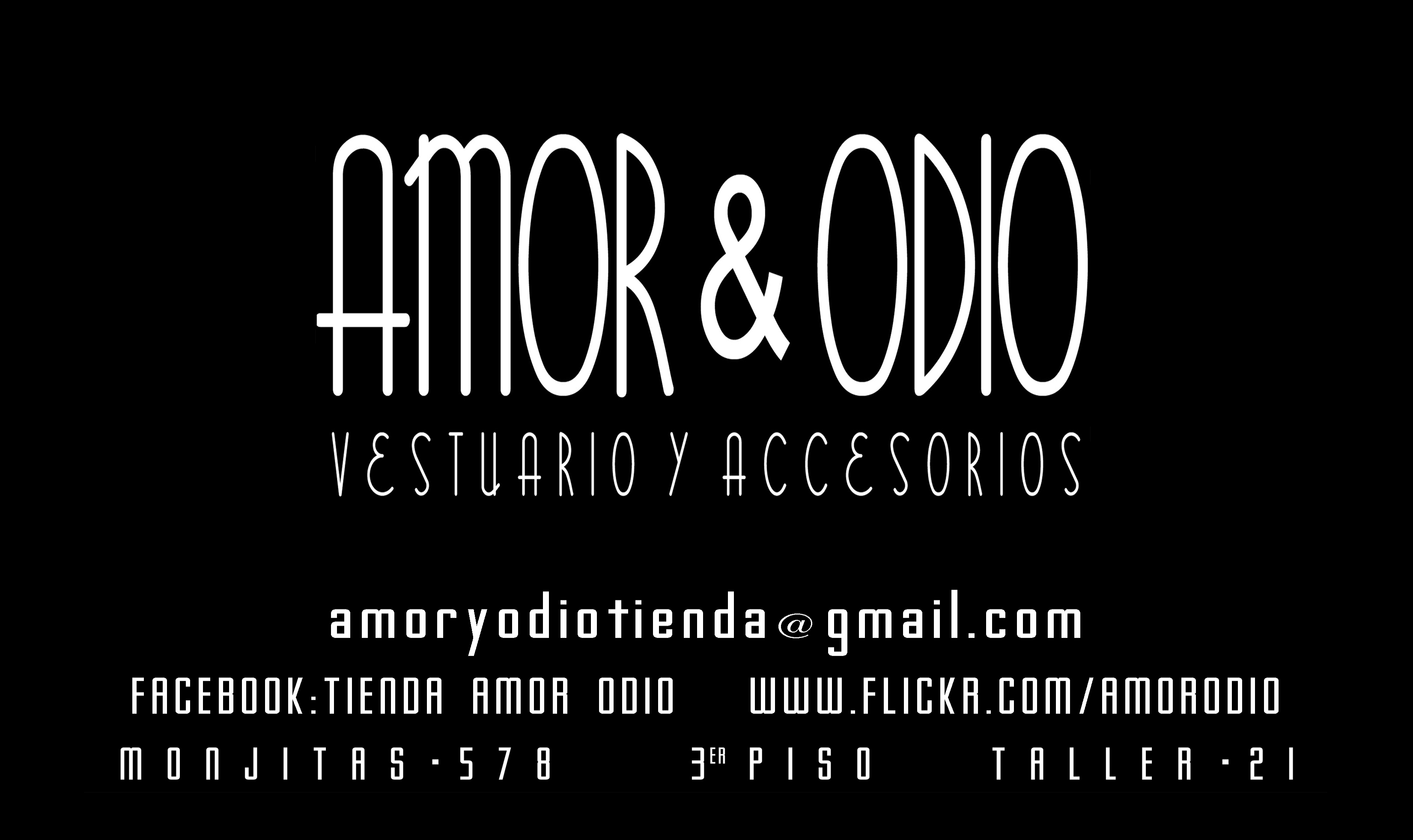 tienda amor&odio