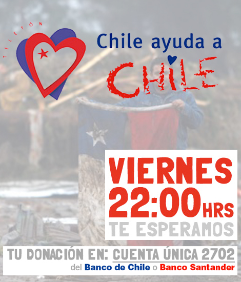 Teletón: Chile ayuda a Chile