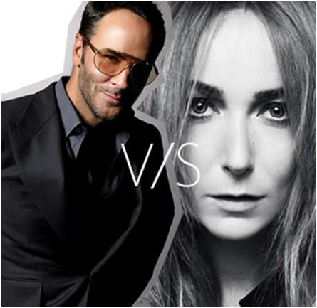 Tom Ford v/s Frida Giannini