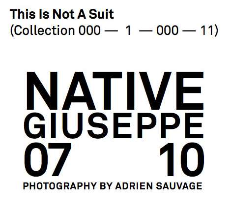 This Is Not A Suit por Adrien Sauvage