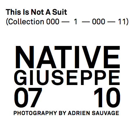 This Is Not A Suit por Adrien Sauvage