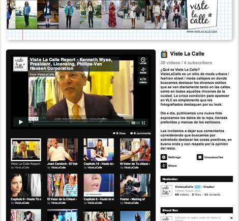 El espacio de VLC en Vimeo