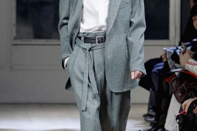 Yohji Yamamoto y sus hombres reales