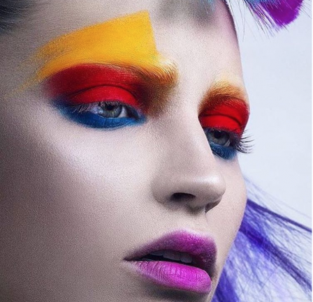 Vero Mónaco, una de las maquilladoras escogidas para participar en el París Fashion Week