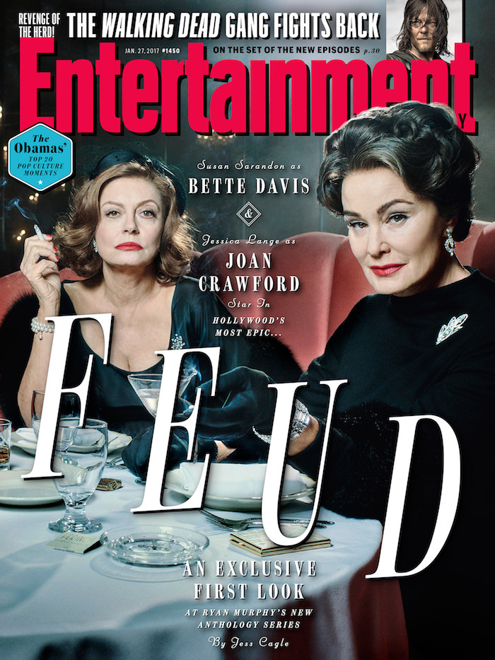 Feud, la serie de Ryan Murphy que mostrará la rivalidad entre Bette Davis y Joan Crawford